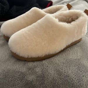 UGG cream booties